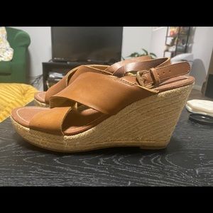 Brown Wedge Heels